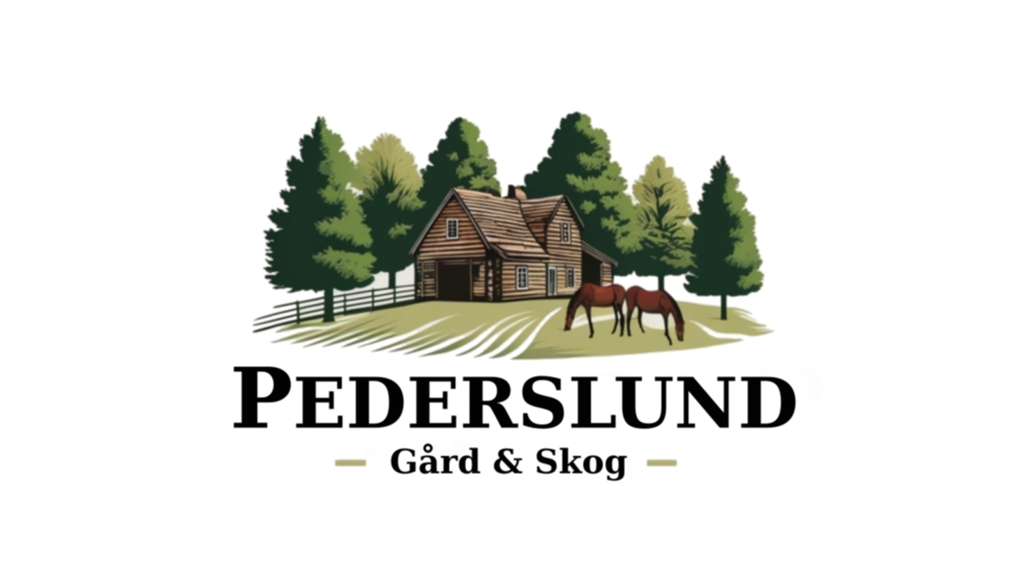 Pederslund Gård & Skog logotyp